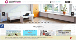Desktop Screenshot of mbp-lancut.pl